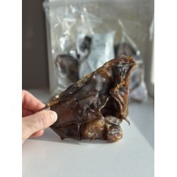 Snack't - Mrk Hestehud fra inderret