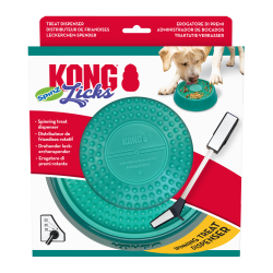 KONG Lick Spinz - Roterende slikkemtte til hunde
