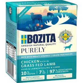 Bozita - Purely Pate, Lam & Kylling- 370g