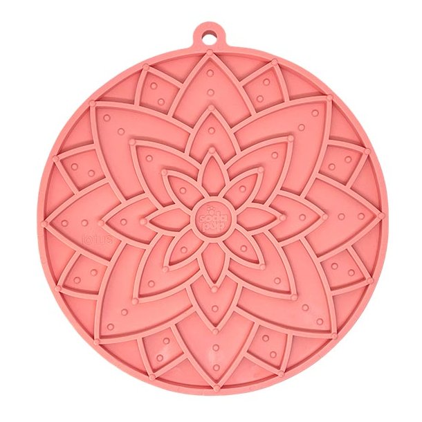 Sodapup Lickmat Lotus m. sugekopper &#150; Light Rose
