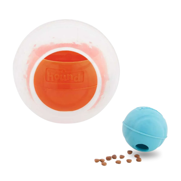 Oh Dog - Topsy Treat Ball - Puslespil, Orange