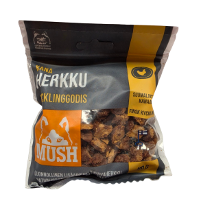 MUSH - Minisnack Kylling, 80g