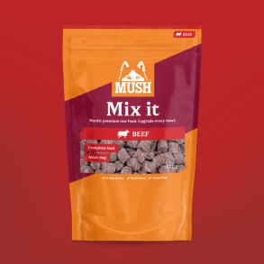 MUSH - Mix it, Fryset�rret r�foder, Okse 560g