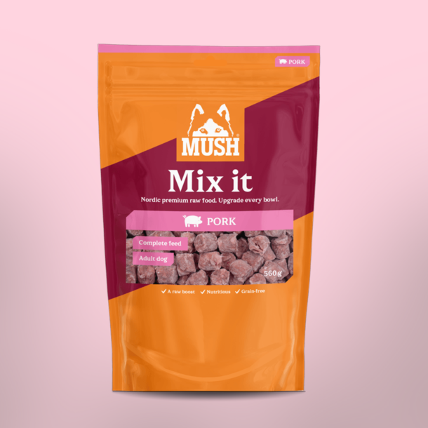 MUSH - Mix it, Fryset�rret r�foder, Gris 560g