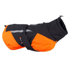 Nonstop Dogwear - Glacier hundejakke 3.0, Sort/ Orange