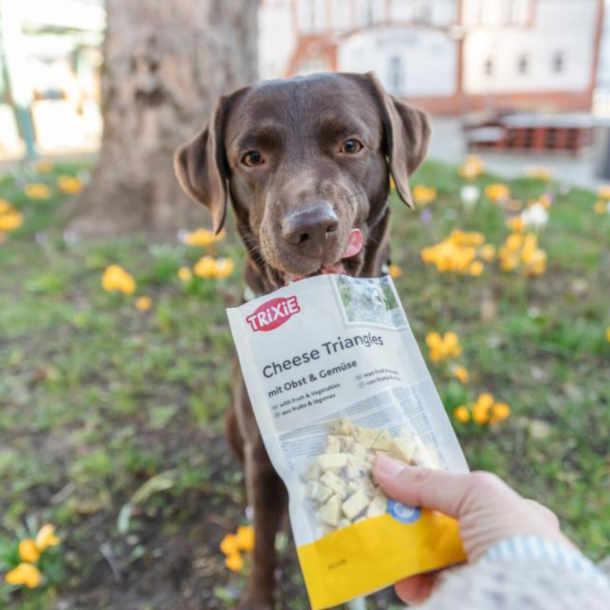 Trixie - ostetrekant m. frugt/ gr�ntsager, 80g