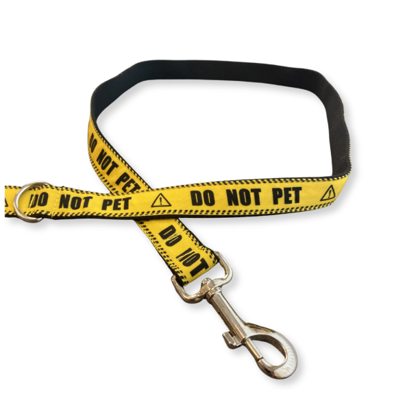 OUTLET: DO NOT PET - Hundesnor, Gul