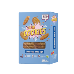 POW Dog kornfri Cookie - Whitefish, 400g