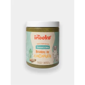 Peanutbutter til hunde m. Spirulina & Kelp - 300 g