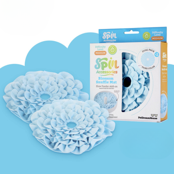 PetDreamHouse - Spin Blossom snuse tilbeh�r, lysebl� 2 stk.