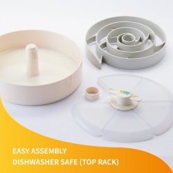 PetDreamHouse - Spin Interactive Slow Feeder sk�l, Spiral Level 3 startpakke