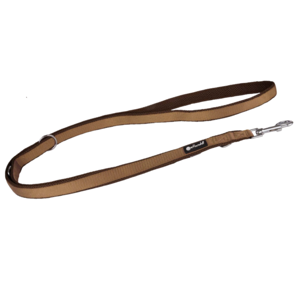 Petlando - Justerbar Magnetech Mesh Hundesnor, Mocha/ Cognac