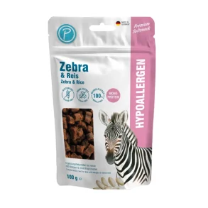 Petlando - Hypoallergen Maxi Soft treat m. Zebra, 100G
