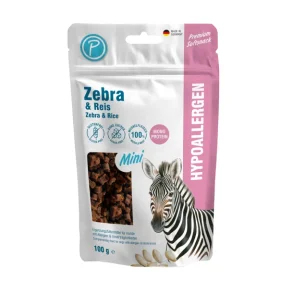 Petlando - Hypoallergen Mini Soft treat m. Zebra, 100G