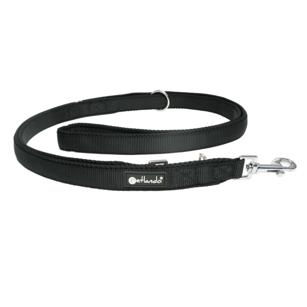 Petlando Justerbar Mesh Hundesnor - Sort