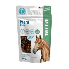 Petlando - Sensitive Mini Soft treat m. Hest, 100G