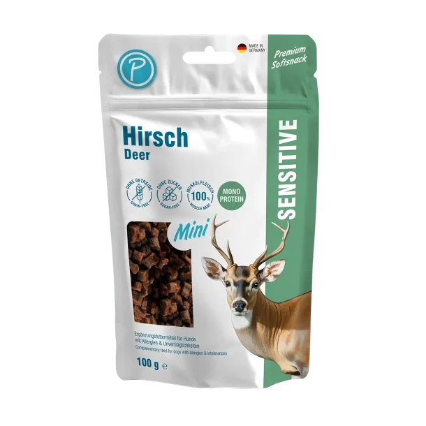 Petlando - Sensitive Mini Soft treat m. Vildt, 100G