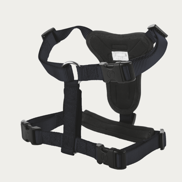 Petlando Basic Comfort Plus Hundesele - Sort 
