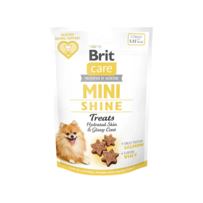 Brit - Mini Laks & gr�skar treats, 50g