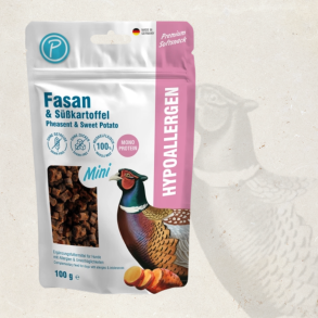 Petlando - Hypoallergen mini Soft treat m. Fasan, 100G