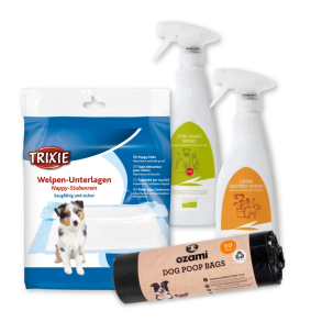 Rent hvalpehjem, hvalpepakke