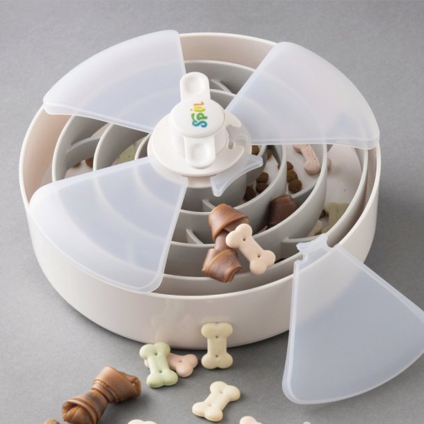 PetDreamHouse - Spin Interactive Slow Feeder sk�l, Spiral Level 3 startpakke