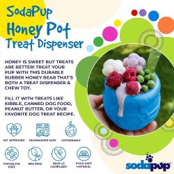 Sodapup Honey Pot - Pink