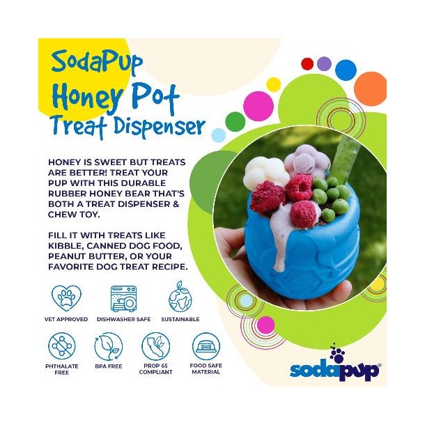 Sodapup Honey Pot - Pink