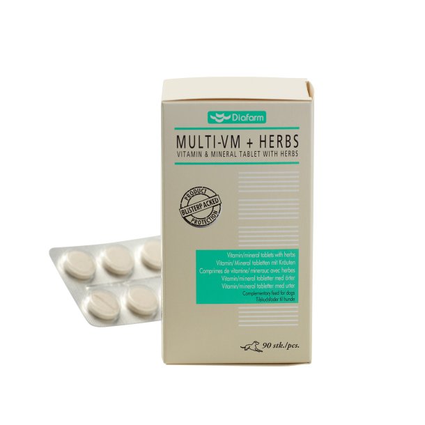 Vitamin &amp; Mineral tabletter m/urter