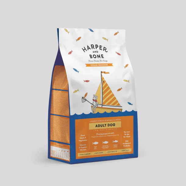 Haper &amp; Bone - Ocean Wonders, Voksen hundefoder