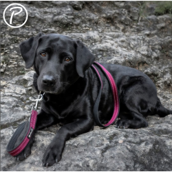 Petlando Outdoor Justerbar Hundesnor - Berry/sort