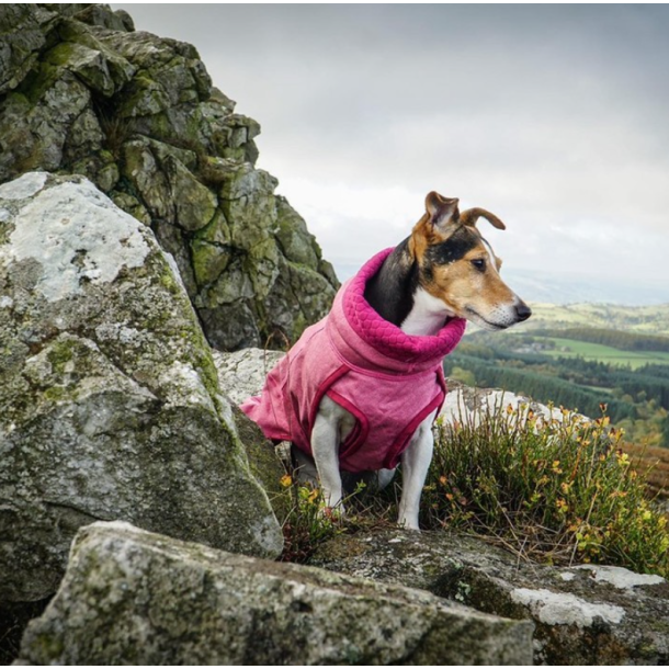 Hurtta - Razzle-Dazzle Midlayer - Beetroot