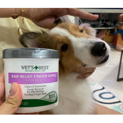 Vet's Best Engangs finger re renseservietter 50 stk. 