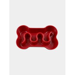 Inooko Slowfeeder�fodersk�l S/M - R�d