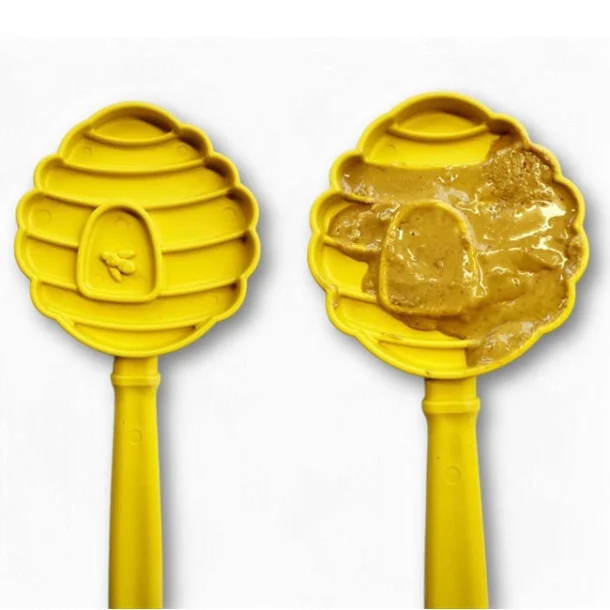 Sodapup Beehive Lick Stick Hand-Held Interactive Enrichment Toy - Gul