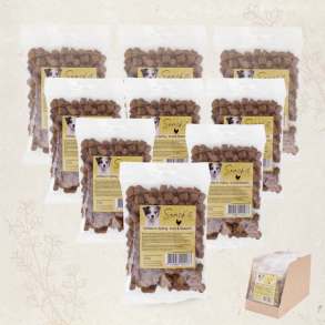 Favoritpakke - Softies Godbidder, Kylling - 8 x 200 gram