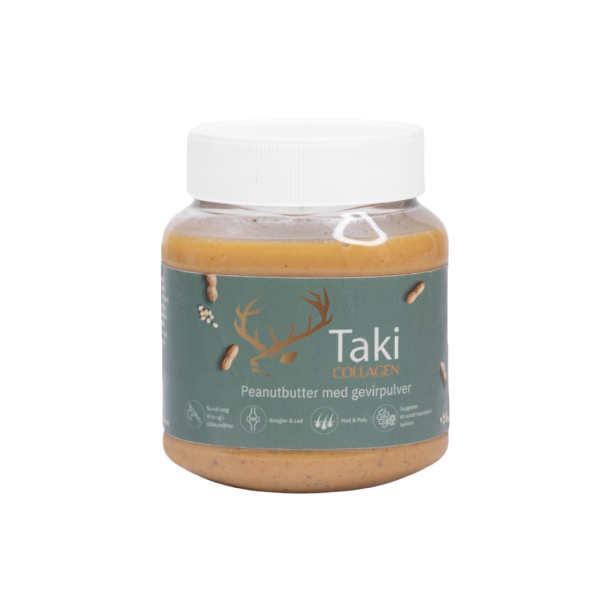 Taki Collagen - Peanutbutter m. Gevirpulver 330g