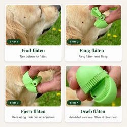 Ticky - Fl�tfjerneren der fanger, fjerner &amp; knuser fl�ten