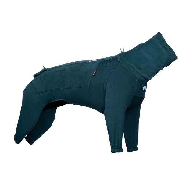 Nonstop Dogwear - Trail quest fleece overall hundejakke, Dark Teal