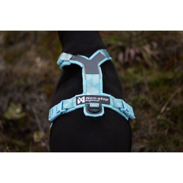 Non-Stop Dogwear Line Harness CLIP'N - ice blue