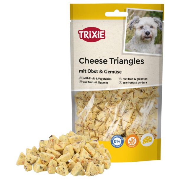 Trixie - ostetrekant m. frugt/ gr�ntsager, 80g