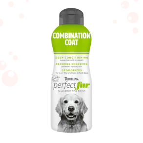 Tropiclean - Perfect Fur - kombineret pels shampoo, 473ml