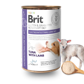 Brit - GF Vet Diet V�dfoder m. lavt fedtindhold, maveproblematikker - 400 g