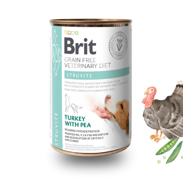 Brit - GF Vet Diet V�dfoder, urinvejsproblematikker - 400 g