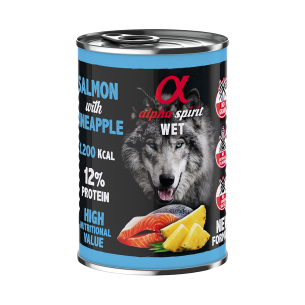 AlphaSpirit Salmon with pineapple 400 g