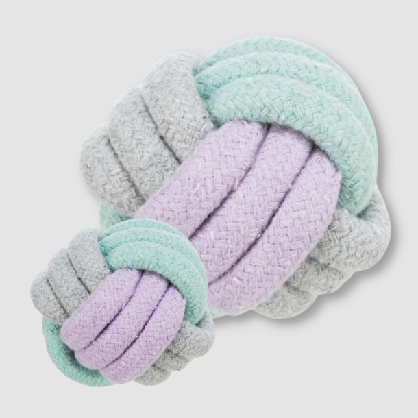 Hvalpe/junior knot ball, reb