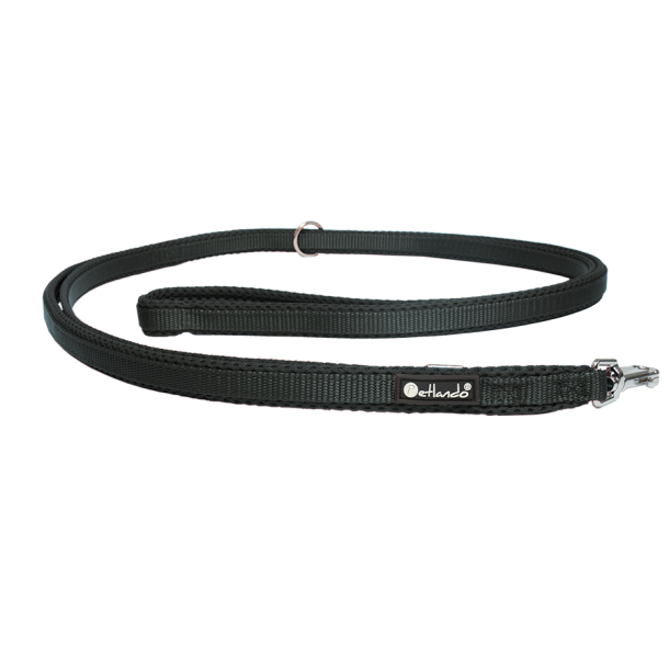 Petlando Justerbar Mesh Hundesnor - Sort