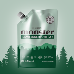 Monster - Hunde Bone Broth, Lam