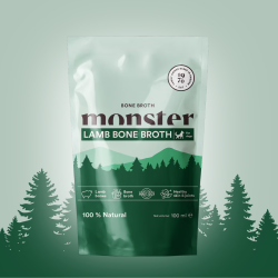 Monster - Hunde Bone Broth, Lam