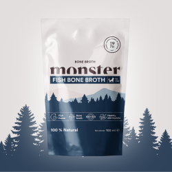 Monster - Hunde Bone Broth, Fisk